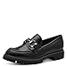 Produktbild MARCO TOZZI Damen Loafer ohne Absatz Vegan mit Schnalle, Schwarz (Black), 40 EU