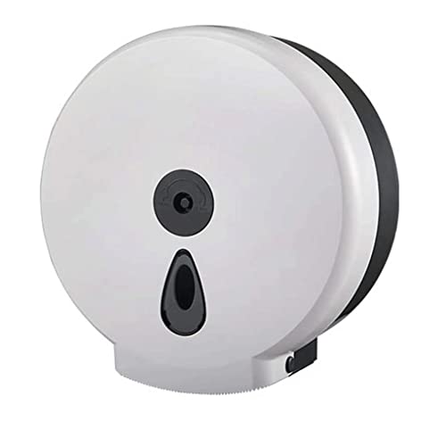 PAASHE Dispensador de Toallas de Papel montado en la Pared con Llave Dispensador de Toallas de Mano Soportes Impermeables de Gran Capacidad para Toallas de Papel