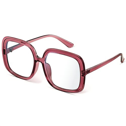 Image of miyya Blue Light Blocking Glasses for Women, Blue Light Glasses for Women Oversized Fashion Glasses