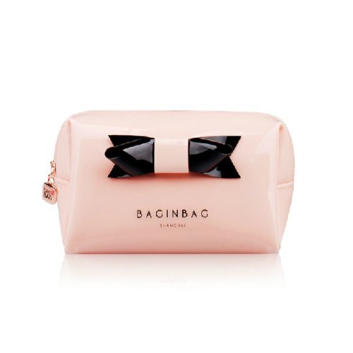 H:oter Women & Girls Cosmetic Bag Makeup Pouch Case Toiletry Bag Make-Up Bag, Gift Ideas--Colors Various, Price/Piece - Pink