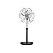 DPM VENTILATORE A PIANTANA COLONNA 5 PALE IN ALLUMINIO - DIAMETRO 45CM - 3 VELOCITA' - OSCILLANTE FINITURE DI ALTA QUALITA' - ALTEZZA REGOLABILE 130CM - POTENZA 60W