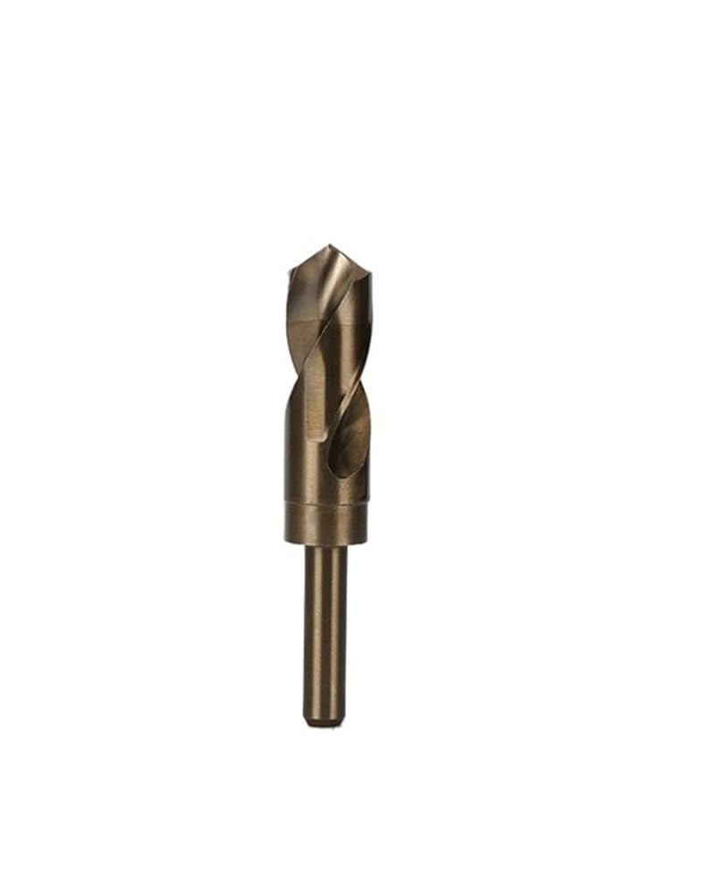 Broca helicoidal de mango reducido M35-CO HSS 13,5 a 30 mm, diámetro del mango: 12,7 (1/2 pulgada), for escariado metal acero inoxidable(20mm)