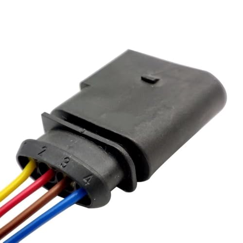 Enchufe sensor coche con arnés de cableado macho para bobina A4 4P 5