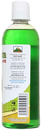 Aukar Bergamot Shampoo 17.63 Fl Oz (Pack Of 2) Plus Key Chain Shampoo De Bergamota 500Ml Más Llavero. Twin Pack. 100% Natural. #TOP1