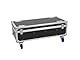 ROADINGER Flightcase 4x PLL-576 CW/WW mit Rollen | Truhen-Case mit Lenkrollen, PRO-Version
