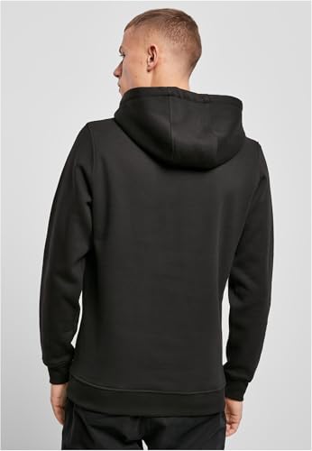 Build Your Brand By011-Heavy Hoody, Felpa Con Cappuccio Uomo, Nero (Nero), Xl - 8