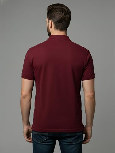 Image of XENOVAURBAN Dry Fit Polo t Shirt for Man | Regular Fit | Quick Dry Mars Fabric Polo T-Shirt with Collar for Men