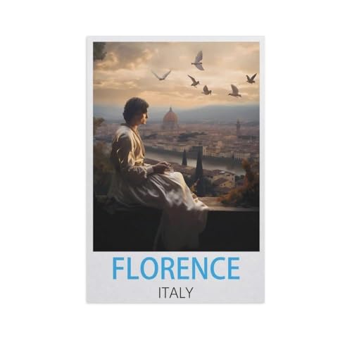 Peinture diamant 5D Florence Italie mosaïque point de croix broderie canevas 40x50