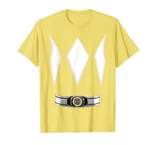 Power Rangers Maglietta Costume Black Ranger Per Bambini - T-Shirt Ufficiale, Cotone, Manica Corta
