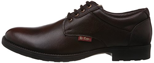Image of Lee Cooper Men's Brown Leather Shoes - 10 UK