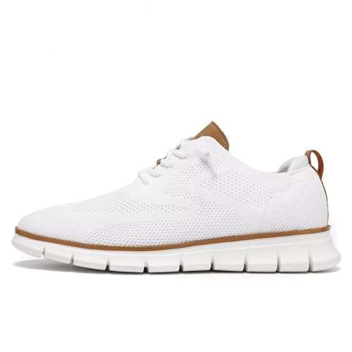 Men's Oxfords Business Shoes Fashion Mesh Casual Dress Walking Sneakers Comfortable Lightweight Soft Sole2