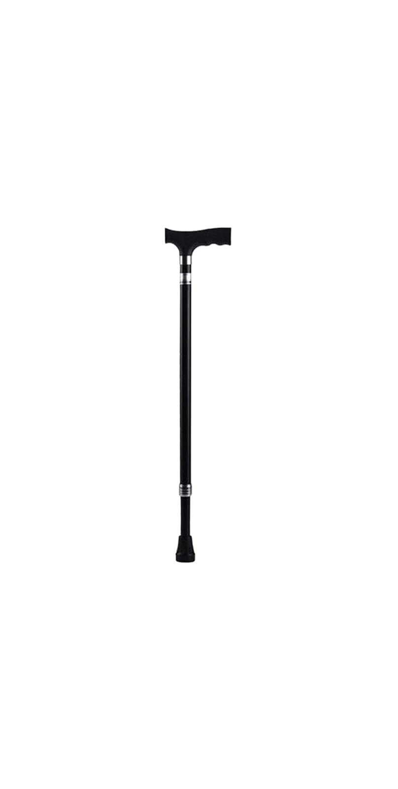 Laska, Kule dla dorosłych Stop aluminium, 10-stopniowa regulacja wysokości, 67–94 cm, podstawa podwójnego zastosowania, czarna(67)
