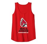 Ball State Cardinals Icon Red Officially Licensed Tank Top