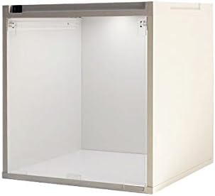 Amazon キューブボックスa Led付き透明扉タイプ ホワイト コレクションケース フィギュアケース Led アクリル扉 Cblh Flc 通販