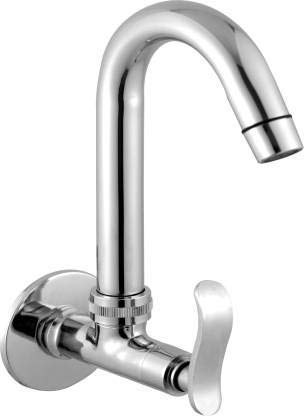 Grace Stainless Steel Flexible 360 Degree Rotating 2 Modes Water Saving Faucet |Faucet for Kitchen Sink |Water Faucet Sprayer | Flexible Tap Extension for Kitchen Sink (Standard Size,Silver)