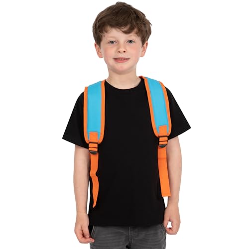 Blippi Backpack | Boys Backpack | Kindergarten Backpacks | Toddler Rucksack | Blue One Size4