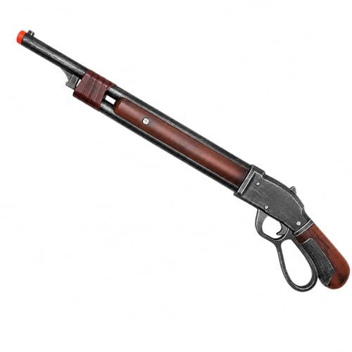31-Inch Lever Action Foam Shotgun Prop – High Density Foam Western Cosplay Blaster with Oversized Lever Loop, Lightweight Costume Display Accessory