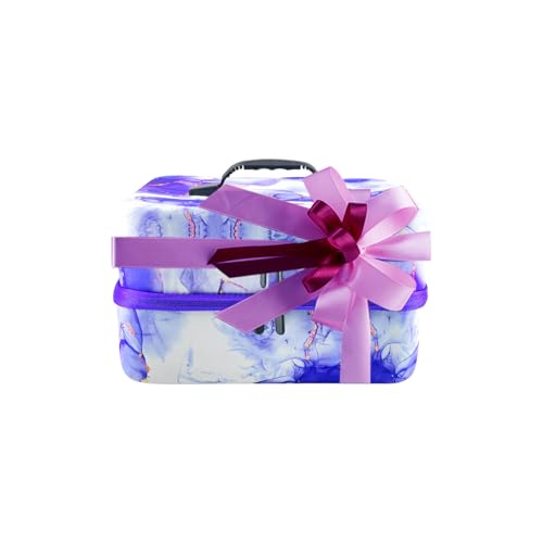 Image of 240 Slot Diamond Art Storage Box | Purple Bead Organizer Case with Drill Tools, Portable Craft Box, For 5D DIY Art Kits