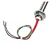 Premium 316SUS Air Heating Element - 16mm Diameter, 160-200mm Length - Ideal for Industrial Ovens and Air Heating Systems(Option 1,440W 16x190mm)