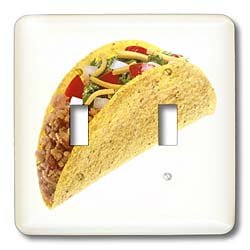 Tacos Grande interrupteur à bascule 3dRose Lsp_60714_2 pour décoration murale cuisine