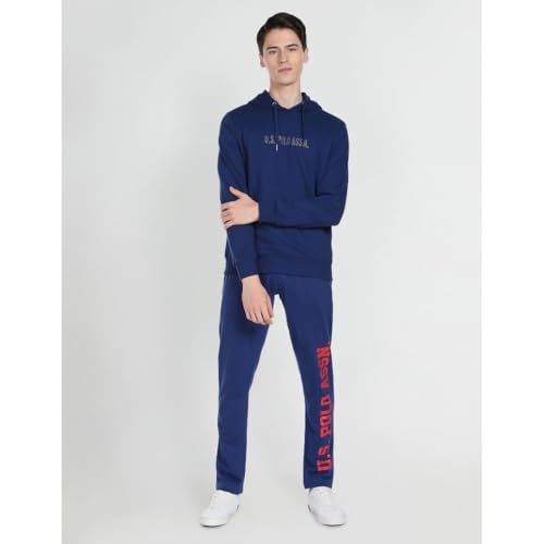 Image of U.S. POLO ASSN. Men's Mid Rise Regular Track Pants