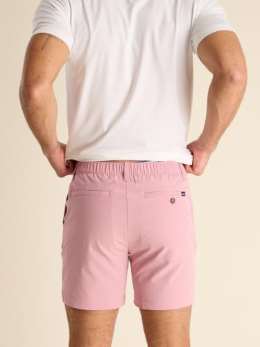 Image of Chubbies Everywear Men's Shorts - Mens Shorts Casual 6in Inseam, Elastic Waist, Water-Resistant, Zipper Pocket