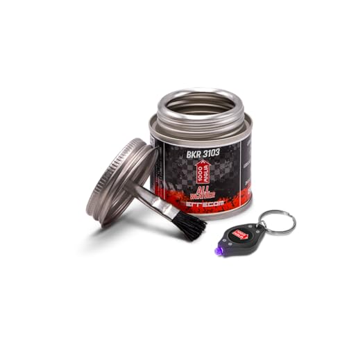Errecom 1000 Miglia BKR 3103 Fahrradkette Schmiermittel All Weather - 60 ml, für Alle Jahreszeiten und Wetterbedingungen, All-In-One mit Pinsel enthalten