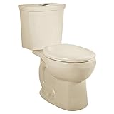 Product Image of the American Standard 2889218.021 H2Option Siphonic Dual Flush Normal Height Round Front Toilet, Bone, 2-Piece