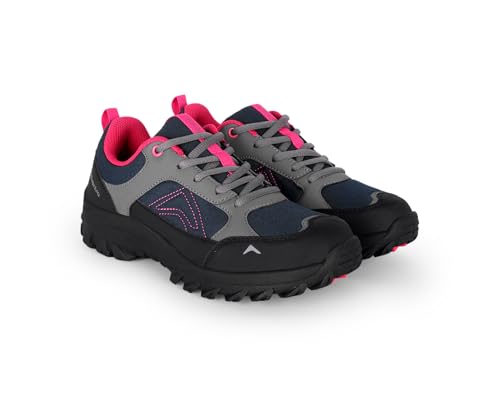 Image of Women Low Ankle Hiking Shoe | Rubber Sole | Lowland Hiking and Mid Mountain Trails | EH500 | Pink
