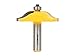 YONICO Raised Panel Cabinet Door Router Bits 2-1/2-Inch Diameter Ogee 1/2-Inch Shank 12134