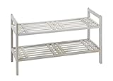 Lieferumfang: 1 x Regal Norway, Schuh-Schrank mit 2 Böden von WENKO, Maße (B x H x T): Maße (B x H x T): 69 x 40,5 x 27 cm