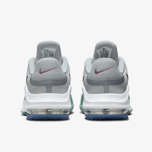 Nike Nike Impact 4 Basketball Shoes (DM1124-007, Wolf Grey/Mineral/DIFFUSED Blue/) Size 7