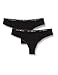 Produktbild Emporio Armani Underwear Damen BI-Pack Brazilian Brief Unterwäsche, Nero/Nero-Black/Black, M