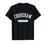 Achetez cette chemise Crenshaw California unique avec un lettrage de style classique comme un excellent moyen de montrer votre fierté patriotique de la ville natale de Crenshaw CA. Parfait pour ceux qui aiment son charme et fièrement d'être de Crenshaw. Sweat-shirt Crenshaw