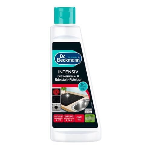 Dr. Beckmann Limpiador intensivo de vitrocerámica y acero inoxidable (0,25 ml)