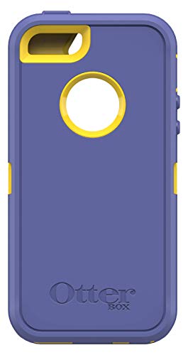OtterBox Defender Series Case for iPhone SE (1st Generation ONLY), iPhone 5S, iPhone 5 - (Case Only, No Holster) Non-Retail Packaging - Sienna Blue/Sun Yellow
