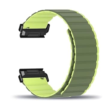 Pulseira de Relógio Compatível com Garmin Epix Gen 2 51mm/Epix Pro 51mm, Magnética de Silicone Esportiva Resistente Pulseiras de Substituição para Garmin Epix Gen 2 51mm/Epix Pro 51mm Band (C)