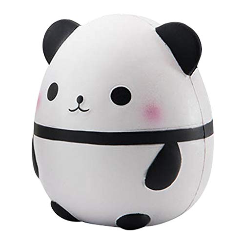 Slower Panda Panda Toy,Slow Rising PU Deformable Decompressed Round Panda Decoration ...