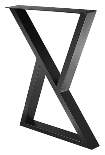Pieds de table en métal pour banc intérieur et support de table basse en acier - 7
