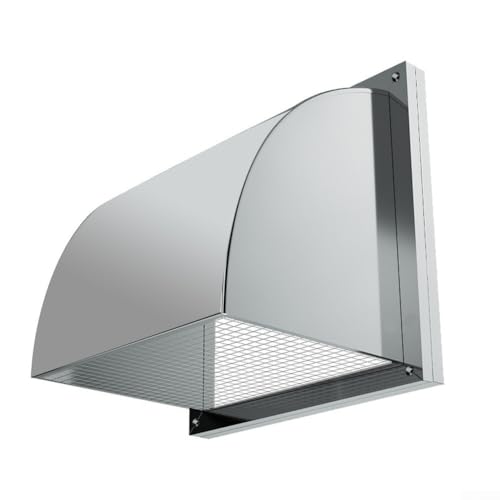 Couvercle de hotte carrée en acier inoxydable 304 haut de gamme pour façade