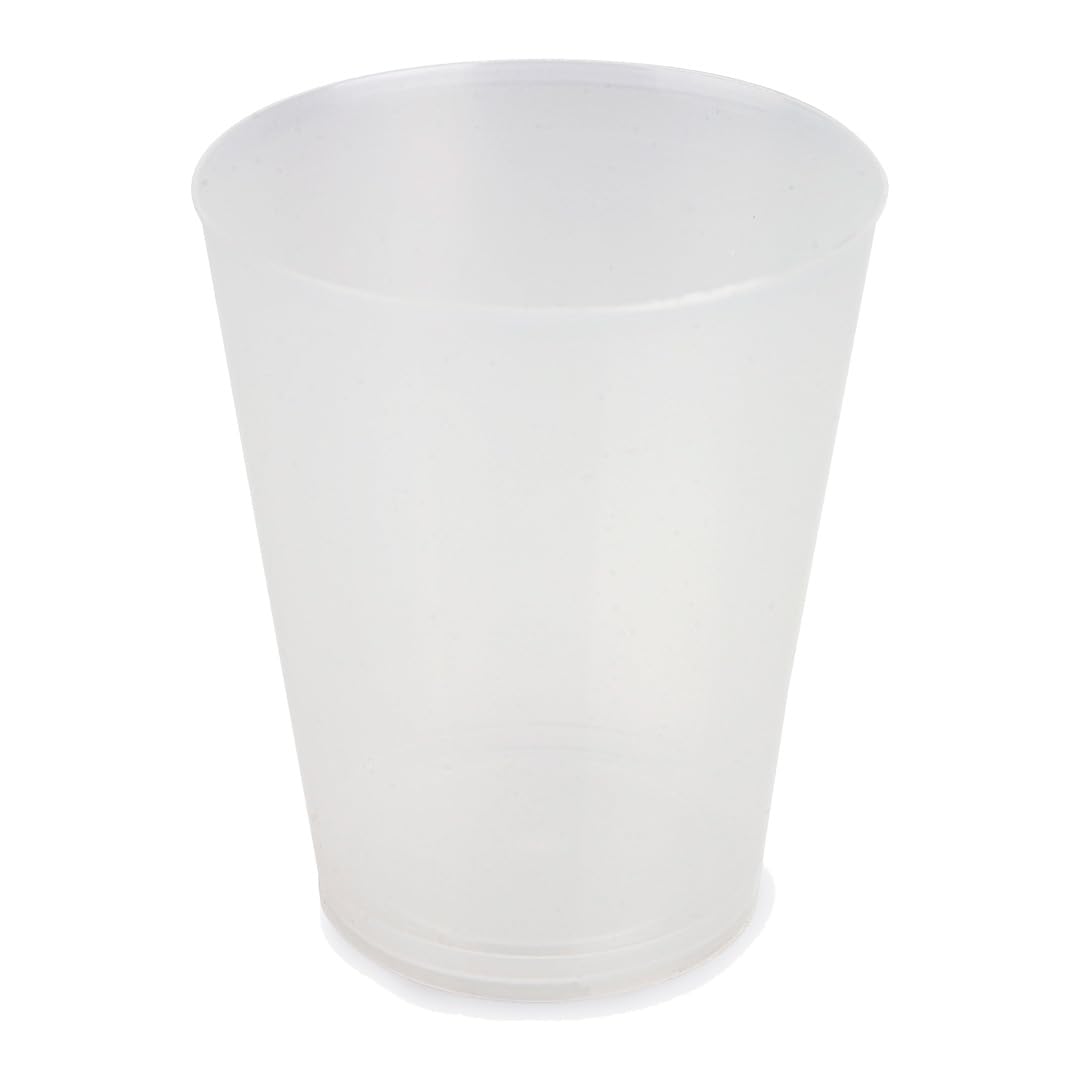 Pack de Vasos Anchos para Cubatas de Plástico Reutilizable - 480 ml - Transparente y Resistente - Vasos Irrompibles y Reciclables para Fiestas, Eventos y Celebraciones (450 VASOS)