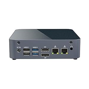 KINGDEL K15 Mini Desktop Computer AMD R9 5900HX 8 Core 4M Cache Max 4.6GHz CPU 32GB RAM 1TB SSD Windows 10 Pro WiFi AC…