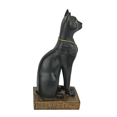 Figura Estatua Diosa Gato Bastet Egipcia 8 Pulgadas miniatura 3
