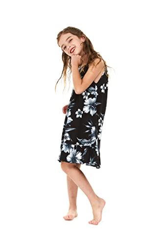 Image of Hawaii Hangover Family Matching Hawaiian Clothes, Midnight Bloom | Family matching Hawaiian outfits, Midnight Bloom, lightweight rayon, machine washable, tropical floral print, luaus, cruises