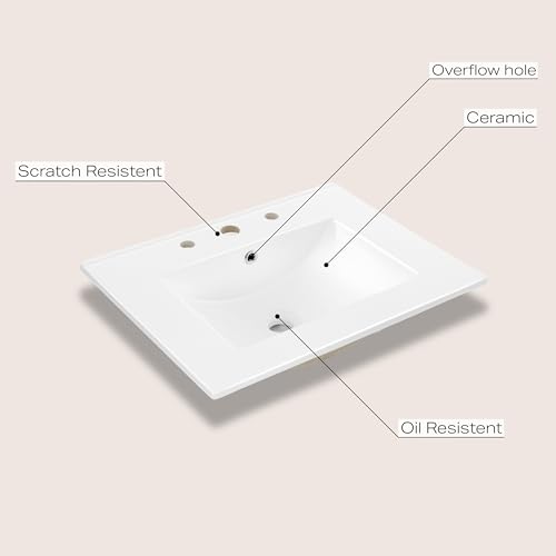image for JONATHAN Y SNK1001A Ancillary 3-Hole 24 in. W x 18.25 in. D Classic Co