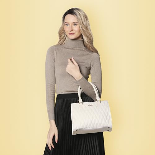 Image of Lavie Women's Stitch Shelly Medium Satchel Bag | Ladies Purse Handbag