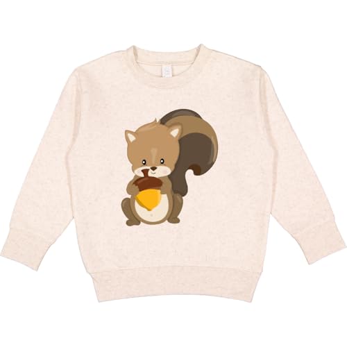 inktastic Cute Woodland Animal Squirrel Toddler Sweatshirt