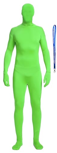 Full Bodysuit Unisex Lycra Spandex Stretch Adult Costume Zentai Disappearing Man Body Suit