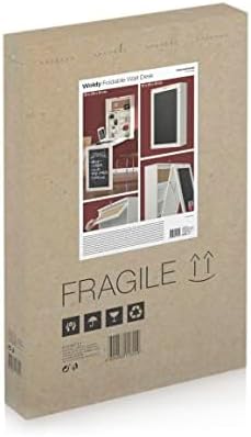 InnovaGoods Tisch, Holz, Weiß, 80x50x18 cm Weiß 80x50x18 cm