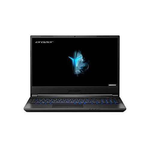 MEDION ERAZER P15603 39,6 cm (15,6 Zoll) Gaming Notebook (Intel Core i7-9750H, 16GB DDR4 RAM, 512GB PCIe SSD, 1TB HDD, NVIDIA GeForce GTX 1650 4GB GDDR5, Win 10 Home)